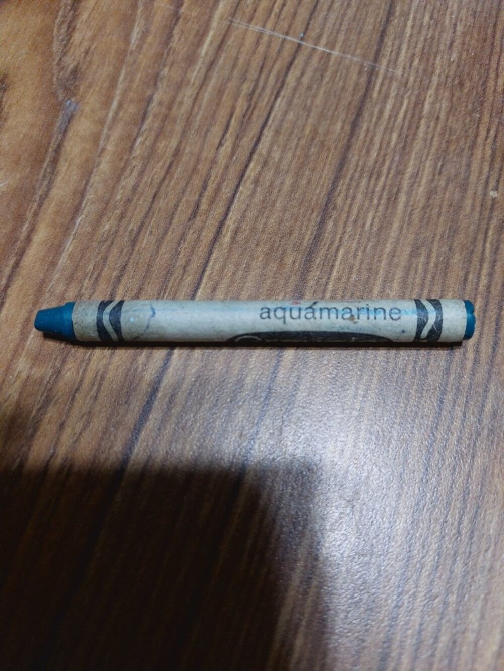 Crayola Crayon Aquamarine Binney & Smith Vintage Retired Discontinued RARE Color